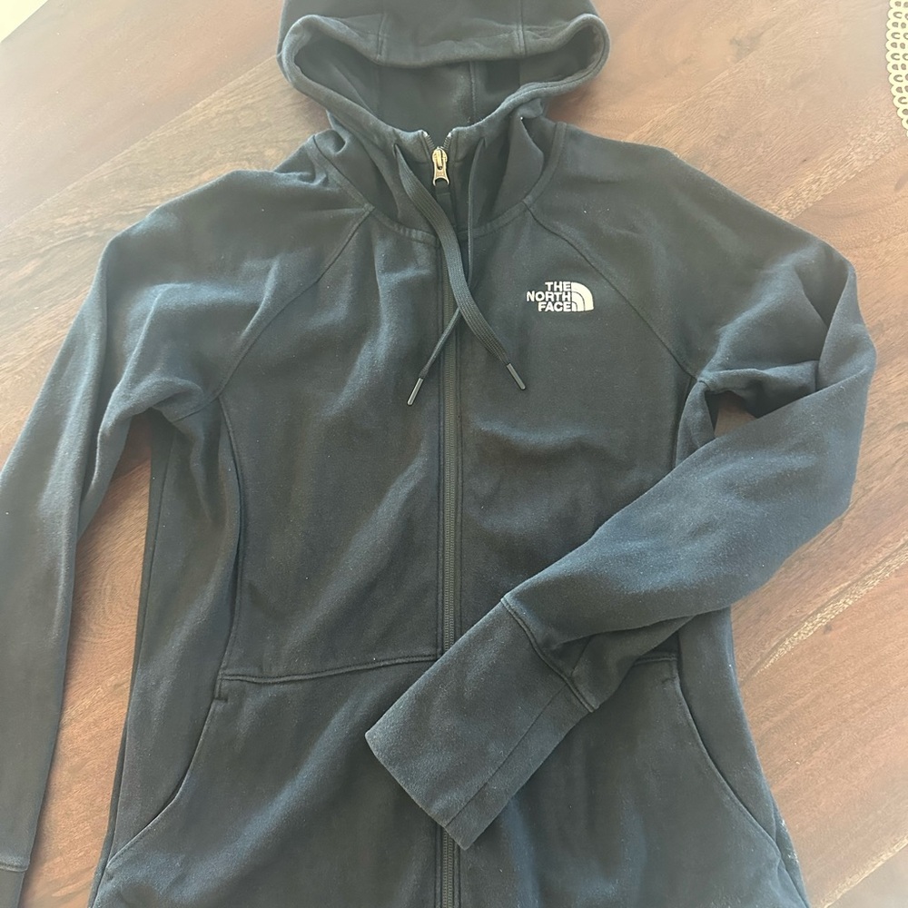 The North Face Women's Black Full-Zip Hoodie
